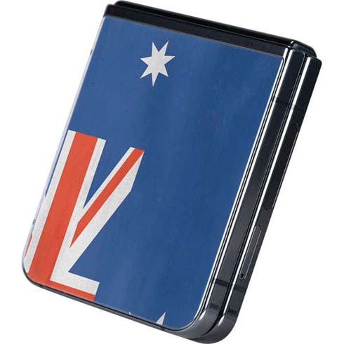 Australia Flag Distressed Galaxy Z Flip5 5G Skin